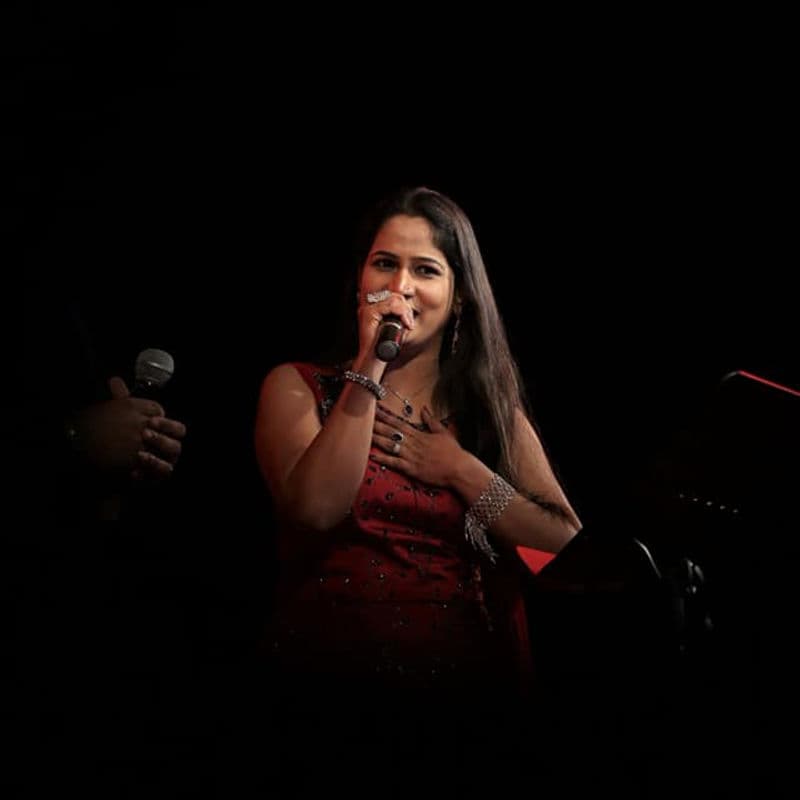 Kkomal Krusshna performing at live show